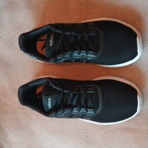 Adidas black athletic shoes size 7.5